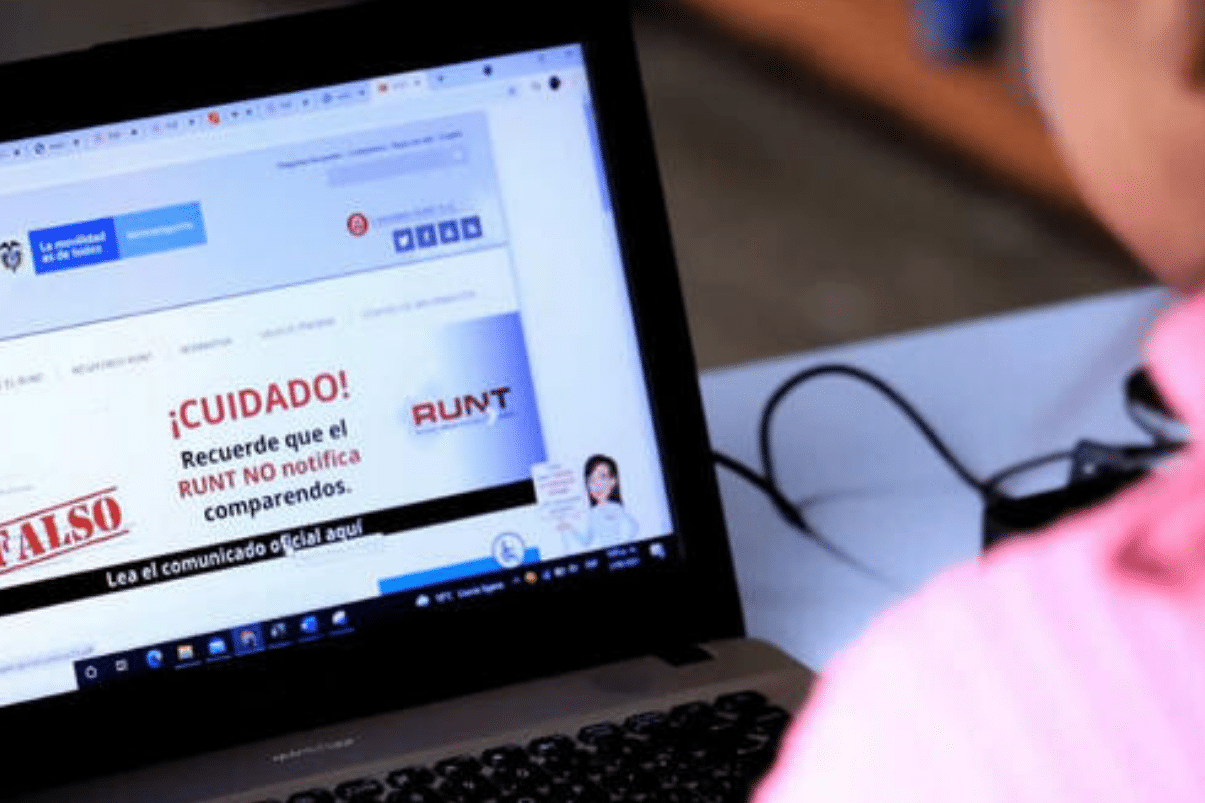 Ministerio de Transporte desmiente falsos comparendos a nombre del Runt