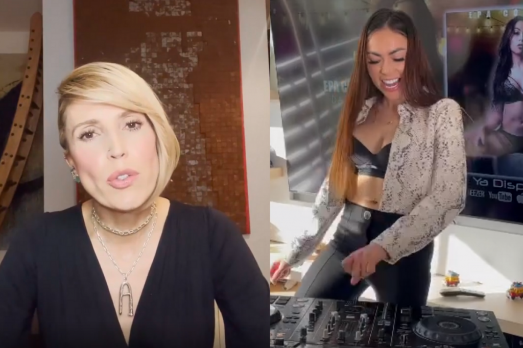 Alejandra Azcárate le responde a Epa Colombia y la invita a una 'rumba en los sótanos'