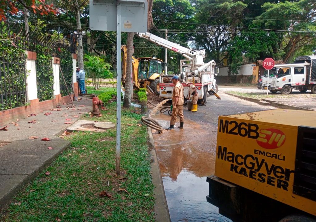 Barrios sin agua en Cali este viernes por reparaciones de acueducto