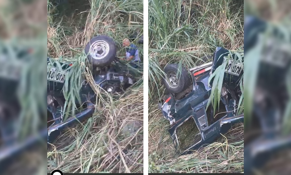Accidente en Terrón Colorado: vehículo guala cayó a un abismo