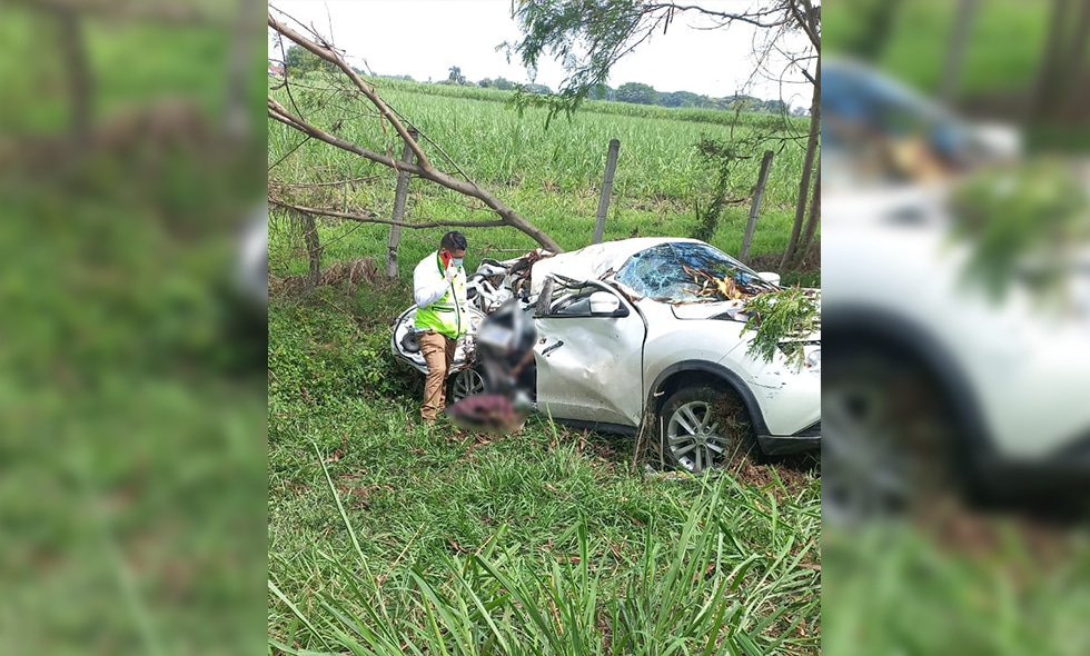 Accidente en variante de El Cerrito deja a una persona muerta