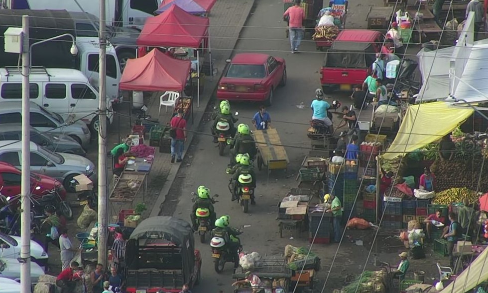 Autoridades refuerzan seguridad en la galería de Santa Elena