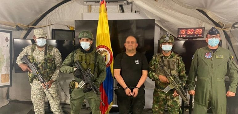 Cayó alias ‘Otoniel’ del Clan del Golfo, el criminal más buscado del país