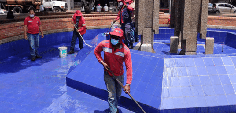 Plazoleta del Correo de Cali fue recuperada tras 10 años de abandono