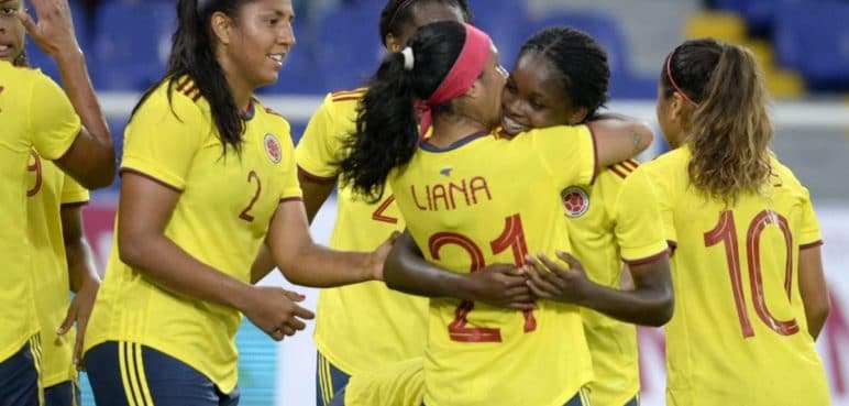 La Selección Colombia femenina venció 2-0 a Chile en el Pascual