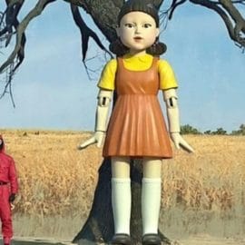 La muñeca del 'Juego del Calamar' es real y la puedes visitar
