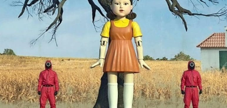 La muñeca del 'Juego del Calamar' es real y la puedes visitar