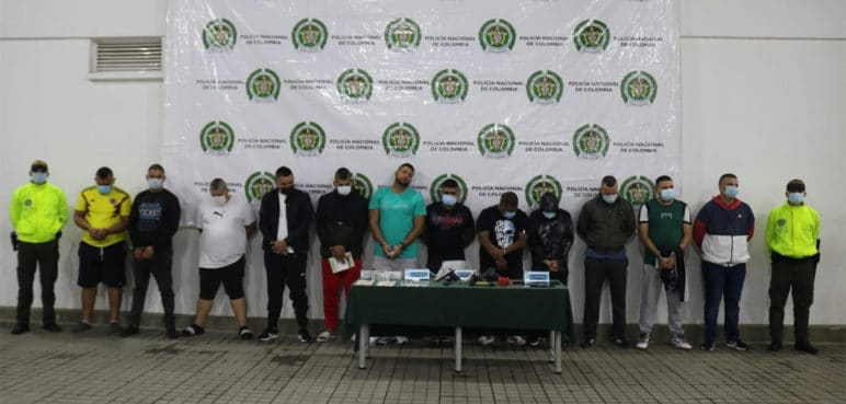 Cayó banda 'La parabólica', estructura criminal que operaba en Cali