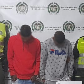 Capturan a dos sujetos por robar a conductores de carros en oeste de Cali