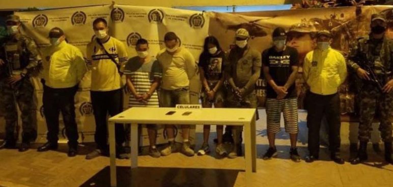 Cárcel a 'Los de la Loma', presuntos traficantes de drogas en Cartago