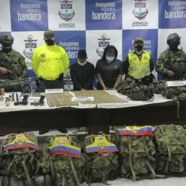 Cárcel para pareja que transportaba material de guerra para Grupo Residual
