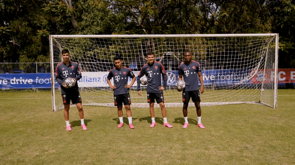 El rey de los challenges en el Bayern World Squad