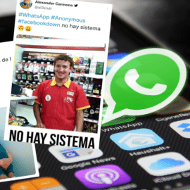 Los memes  que surgieron tras la caída de WhatsApp, Instagram y Facebook