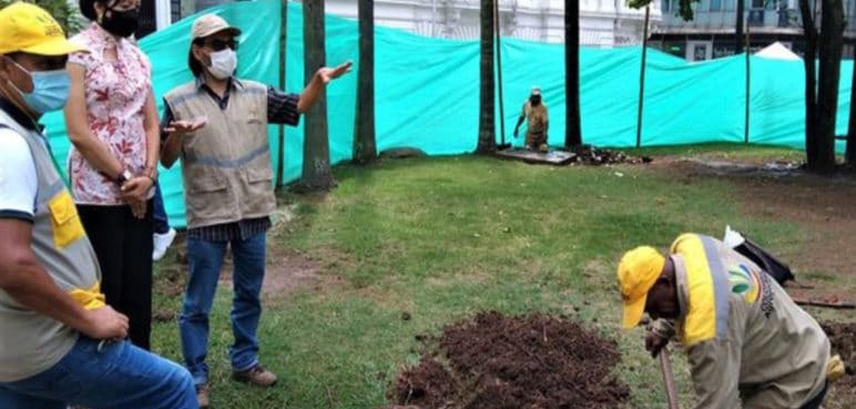 Inician jornadas de intervención en la Plaza de Caicedo