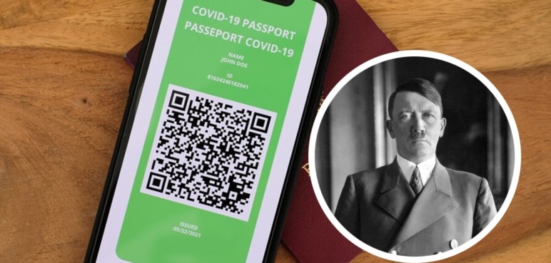 Países Bajos investiga creación de Pase Covid a nombre de Adolf Hitler