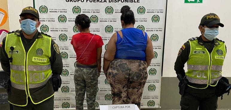 Capturan a dos mujeres señaladas de robar en el Mío