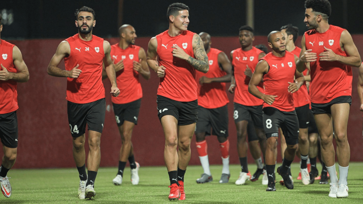 ¡Por fin! Ya hay fecha y hora para el debut de James en Qatar