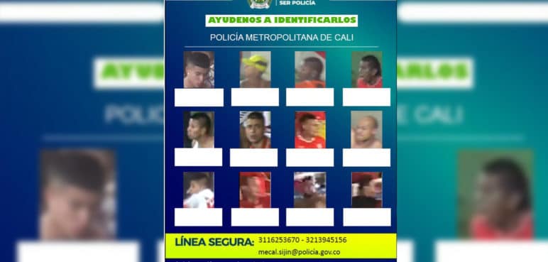 Buscan a 12 hinchas del América como presuntos autores de desmanes en el Pascual