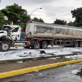 Emergencia por derrame de gasolina en Cali se superó tras 24 horas de trabajos