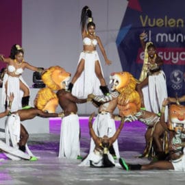 Con alegría y mucha música se inauguraron los Juegos Panamericanos Junior