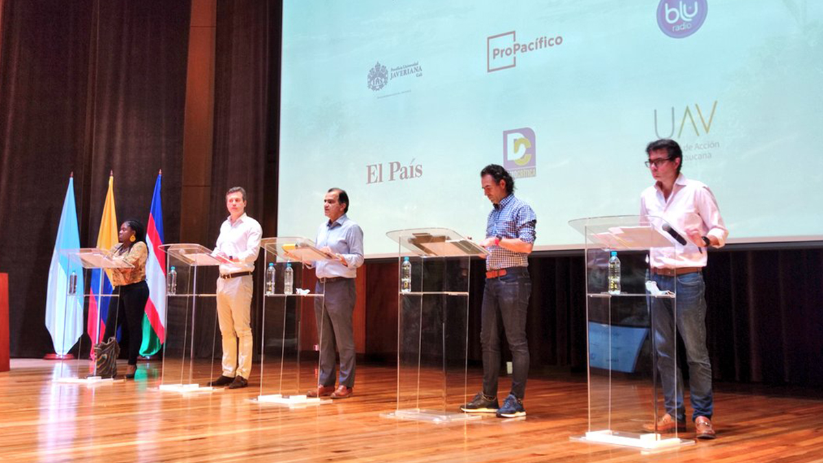 Primer debate de pre candidatos presidenciales en el Valle del Cauca