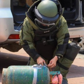 Simularon explosión de carro bomba previo a los Panamericanos Junior