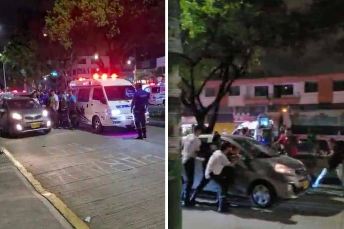 Paramédicos presentaron altercado con civiles