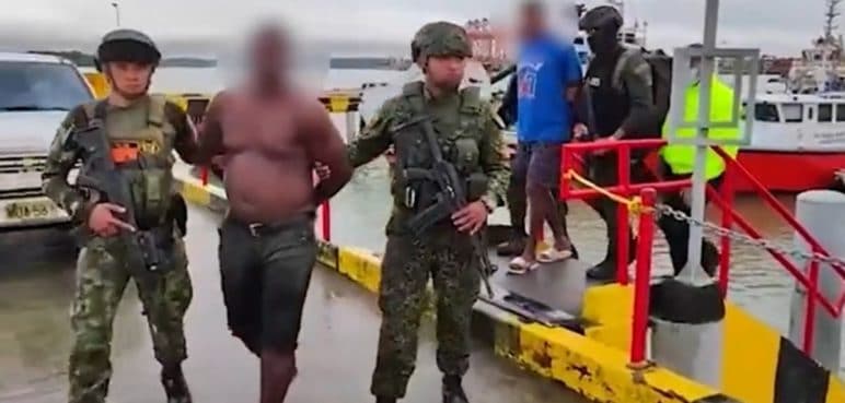 Capturaron a dos presuntos integrantes del Clan del Golfo en Buenaventura