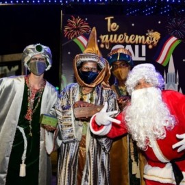Así se vivió el alumbrado navideño en el Bulevar del río
