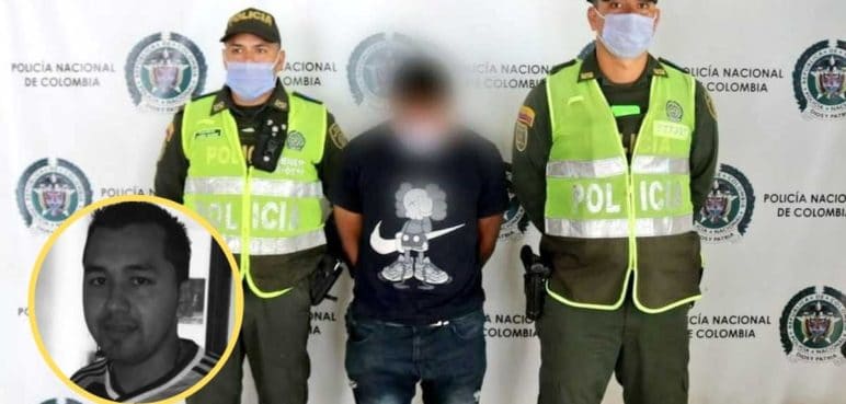 Detenido hombre responsable de la muerte del patrullero Duverney Neira