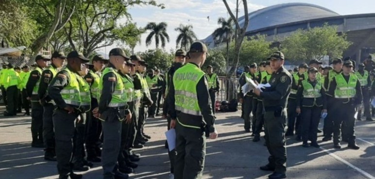 Esquema de seguridad para el Festival Petronio Álvarez