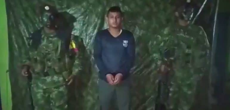 Primeras pruebas de vida del patrullero Tomás Blanco, secuestrado por las Farc