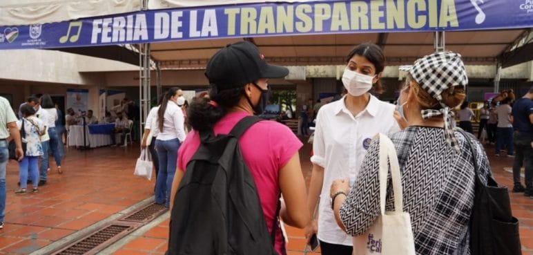 En Cali, se realizó la Feria de la Transparencia. Conozca los detalles