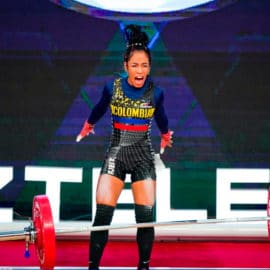 Manuela Berrío: oro, plata y bronce en el Mundial de Pesas en Uzbekistán