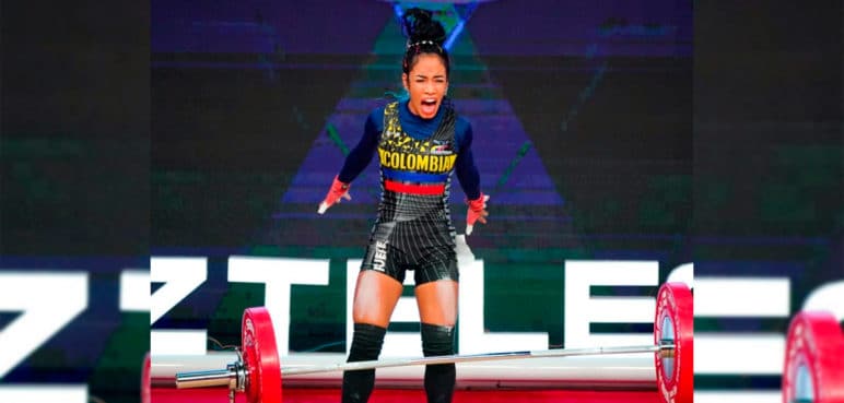 Manuela Berrío: oro, plata y bronce en el Mundial de Pesas en Uzbekistán