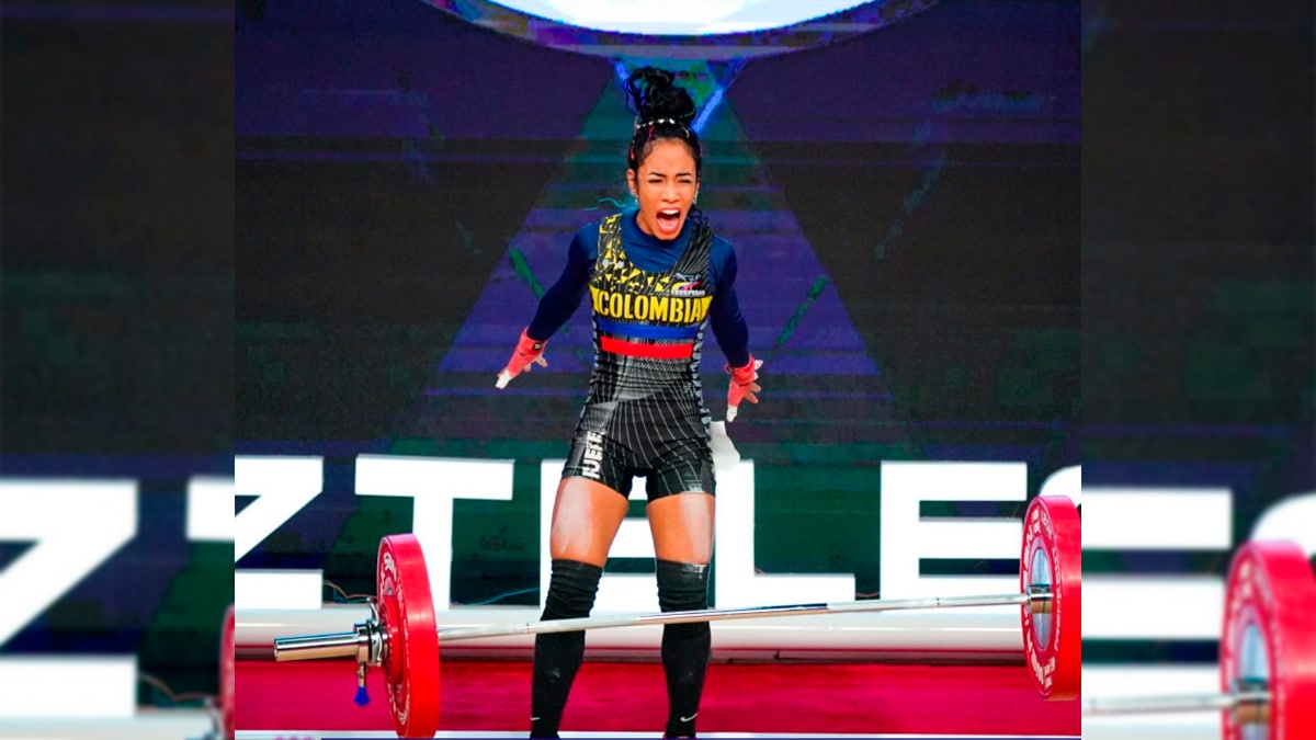 Manuela Berrío: oro, plata y bronce en el Mundial de Pesas en Uzbekistán