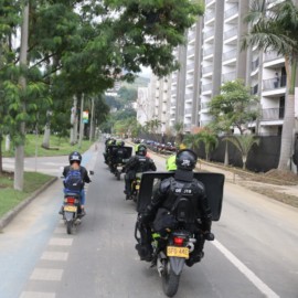 La policía de Cali inició operativo con motivo de la llegada de la minga indígena