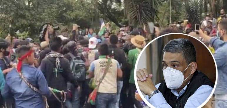 Agresión durante marcha fue por ajenos a la Minga: secretario Soler