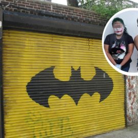 El “Batman” mexicano: ata y pinta como el Joker a presuntos asaltantes