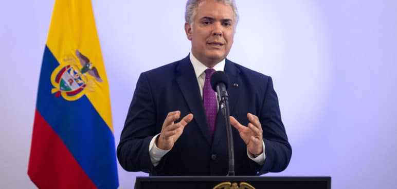 "Con la Policía no se hace politiquería": presidente Duque