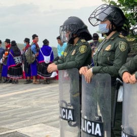 Indígenas Misak ya están en Cali: visitaron Sebastián de Belalcázar y Puerto Rellena