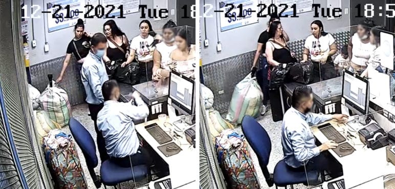 Video: denuncian robo de maleta por parte de una mujer en Terminal de Cali