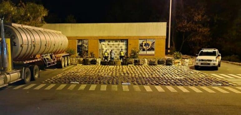 Incautan más de una tonelada de marihuana en las carreteras del Valle del Cauca