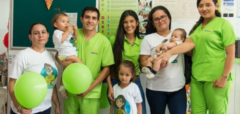 Coosalud adelanta proceso de vacunación para 42 mil niños