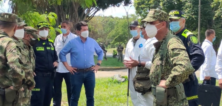 Esquemas de seguridad que se implementarán en Cali: ministro de Defensa