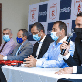 América de Cali presentó de forma oficial su nuevo patrocinador