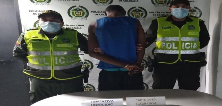 Capturan a hombre que intentó matar a su pareja en el barrio Obrero