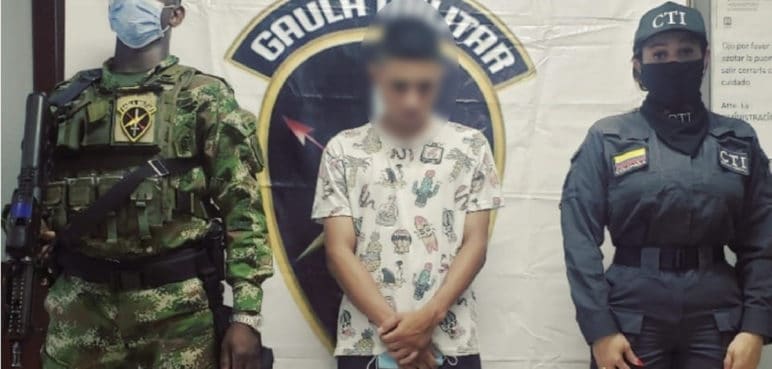 Cárcel para joven que extorsionaba a comerciante en Tuluá