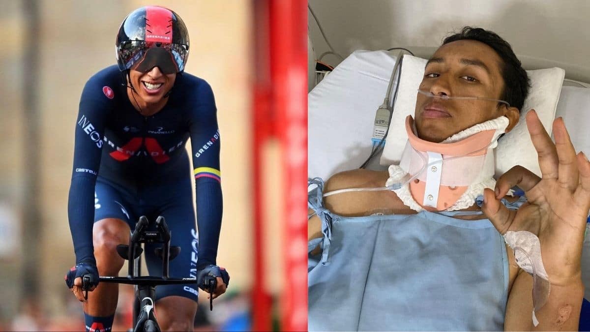 Egan Bernal se recupera satisfactoriamente tras su cirugía de columna