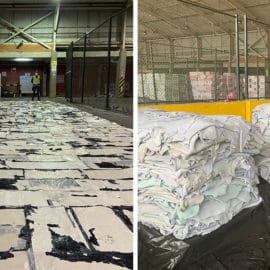Incautan tonelada de cocaína en contenedor de cueros que iban a Europa